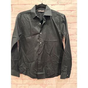Michael Kors black boy dress shirt size 16